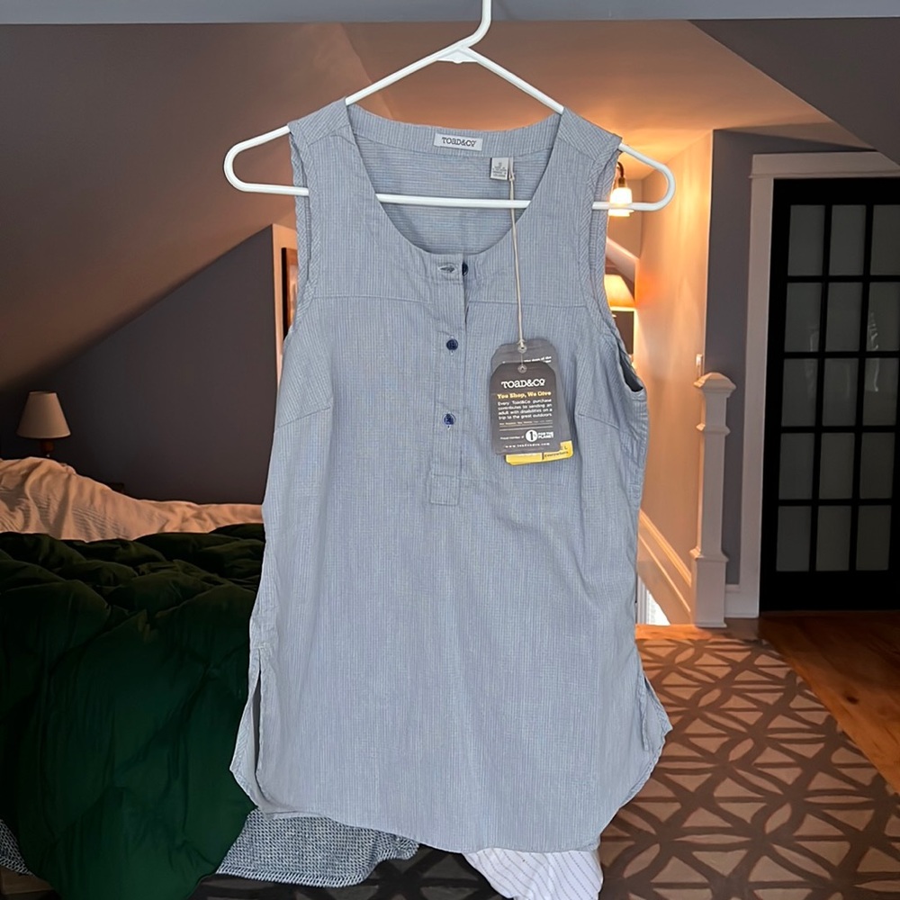 Toad & Co Panoview Tank Indigo Small